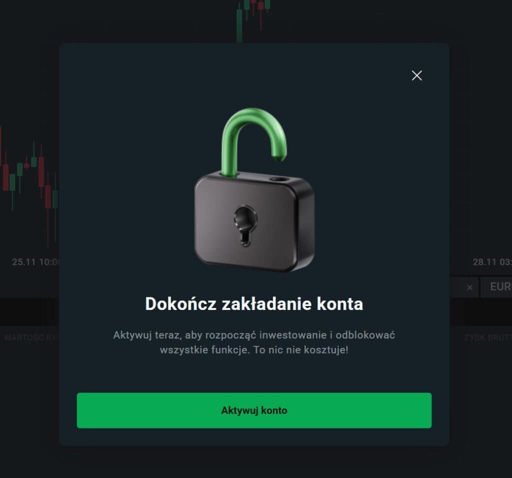 Dokończ zakładanie konta XTB - instrukcja Dokończ zakładanie konta XTB