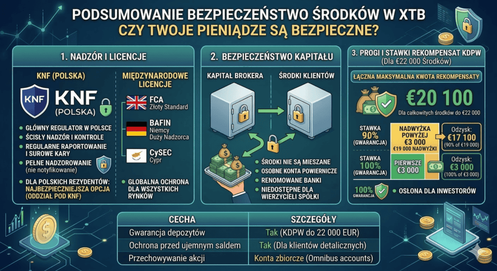Jak bezpieczne są Twoje środki w XTB
