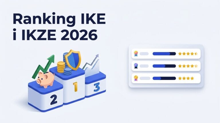 Ranking kont IKE i IKZE 2026: porównanie opłat i prowizji